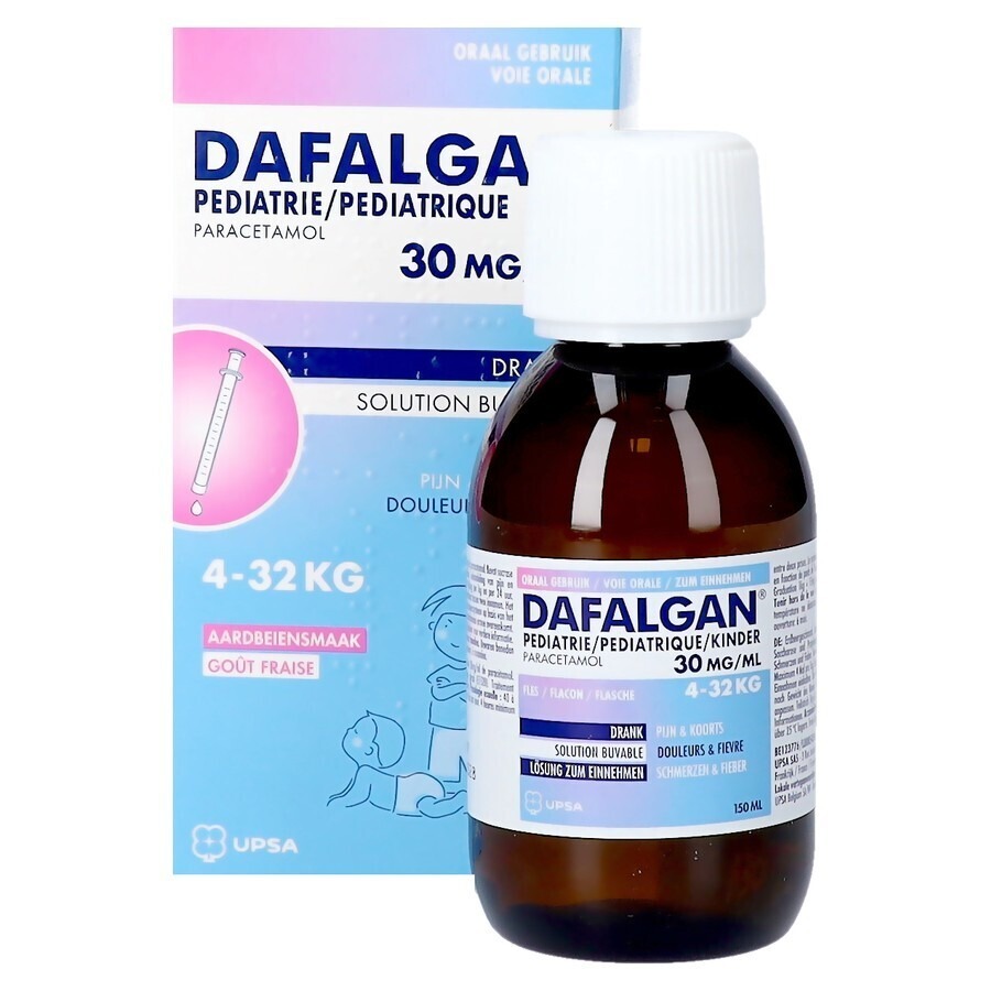 Dafalgan Pediatrie 30mg/ml Sirop 150ml