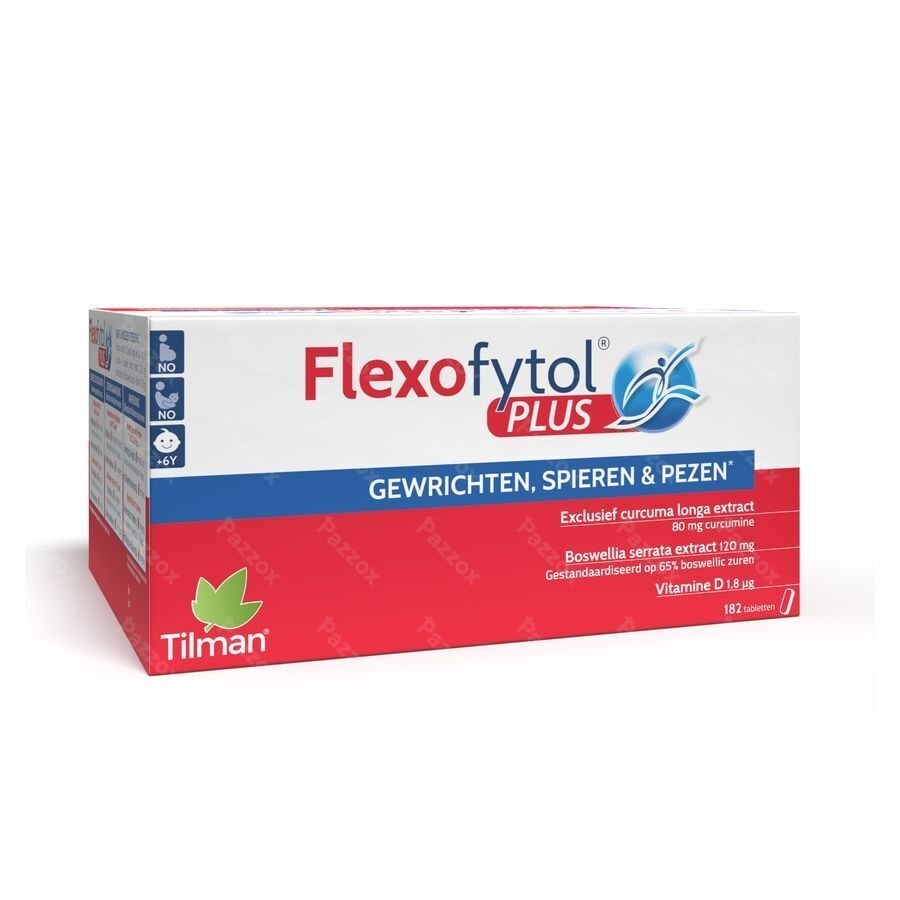 Flexofytol Plus Gewrichten, Spieren en Pezen 182 Tabletten