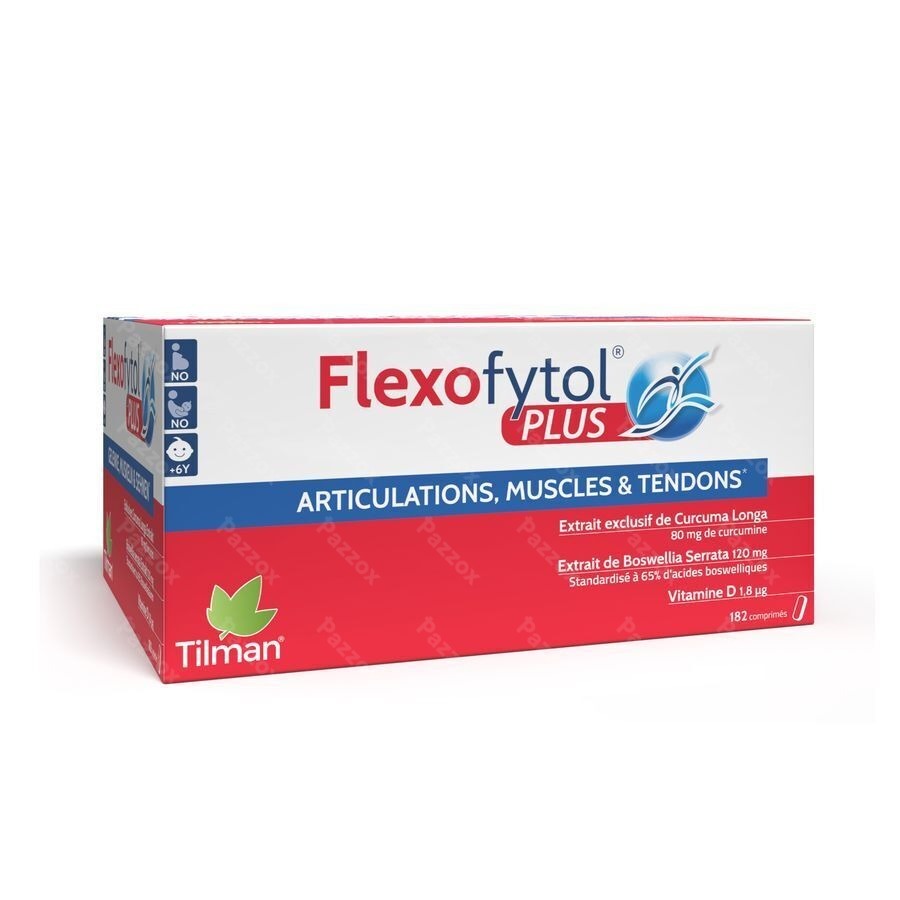 Flexofytol Plus Articulations, Muscles et Tendons 182 Comprimés