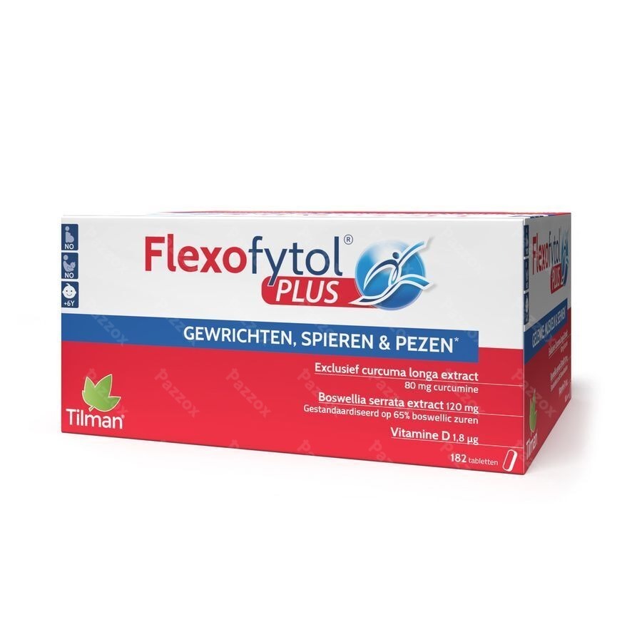 Flexofytol Plus Gewrichten, Spieren en Pezen 182 Tabletten