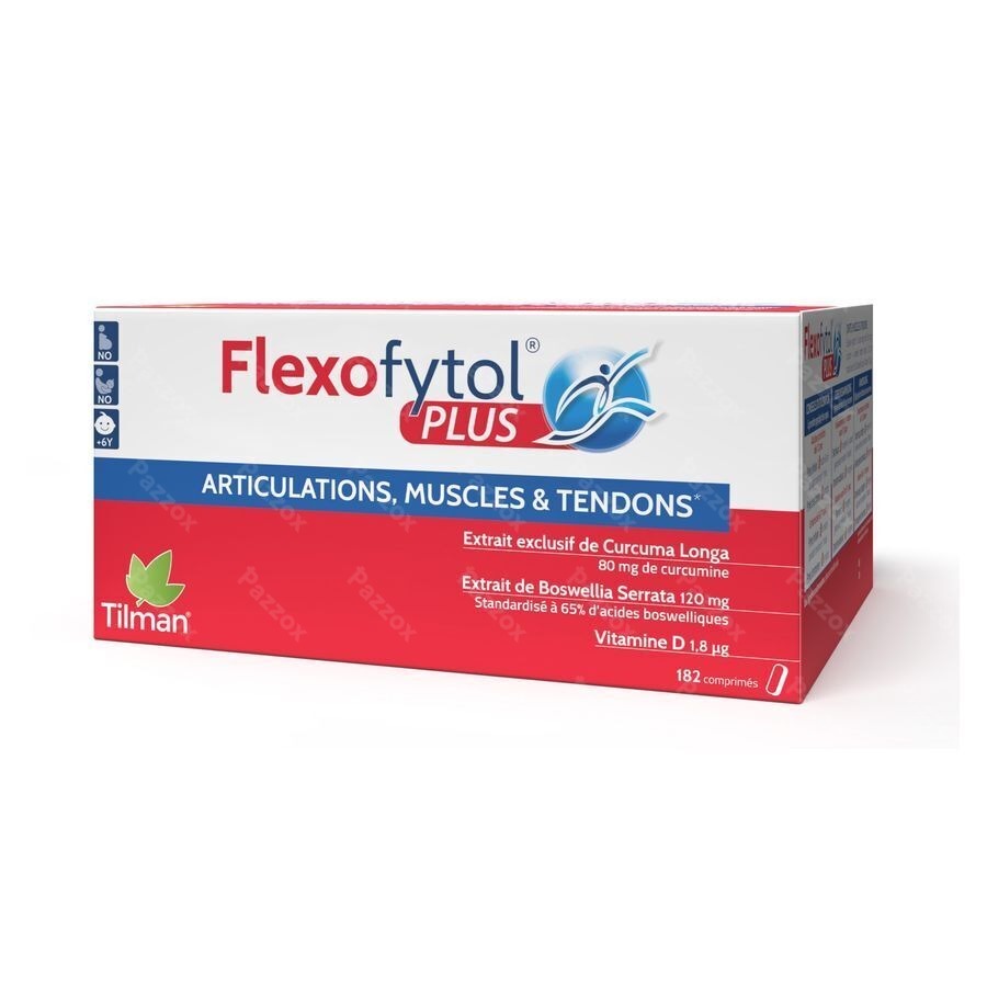 Flexofytol Plus Articulations, Muscles et Tendons 182 Comprimés