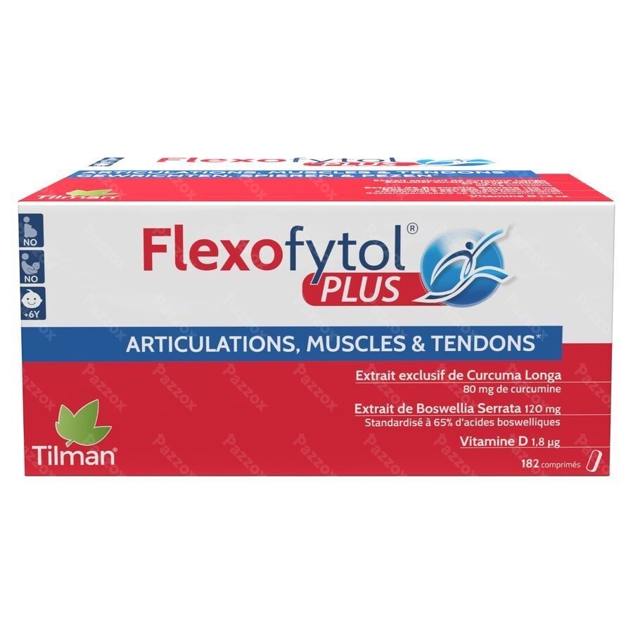 Flexofytol Plus Articulations, Muscles et Tendons 182 Comprimés