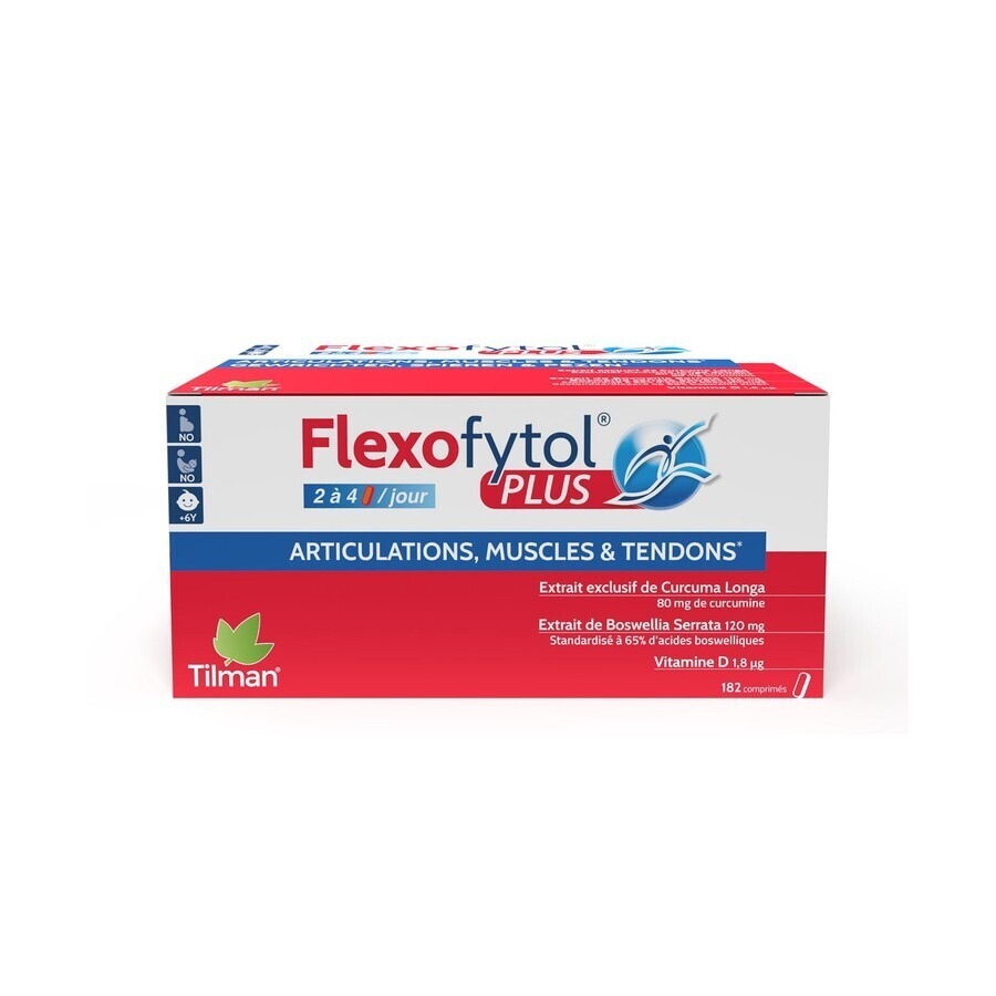 Flexofytol Plus Articulations, Muscles et Tendons 182 Comprimés