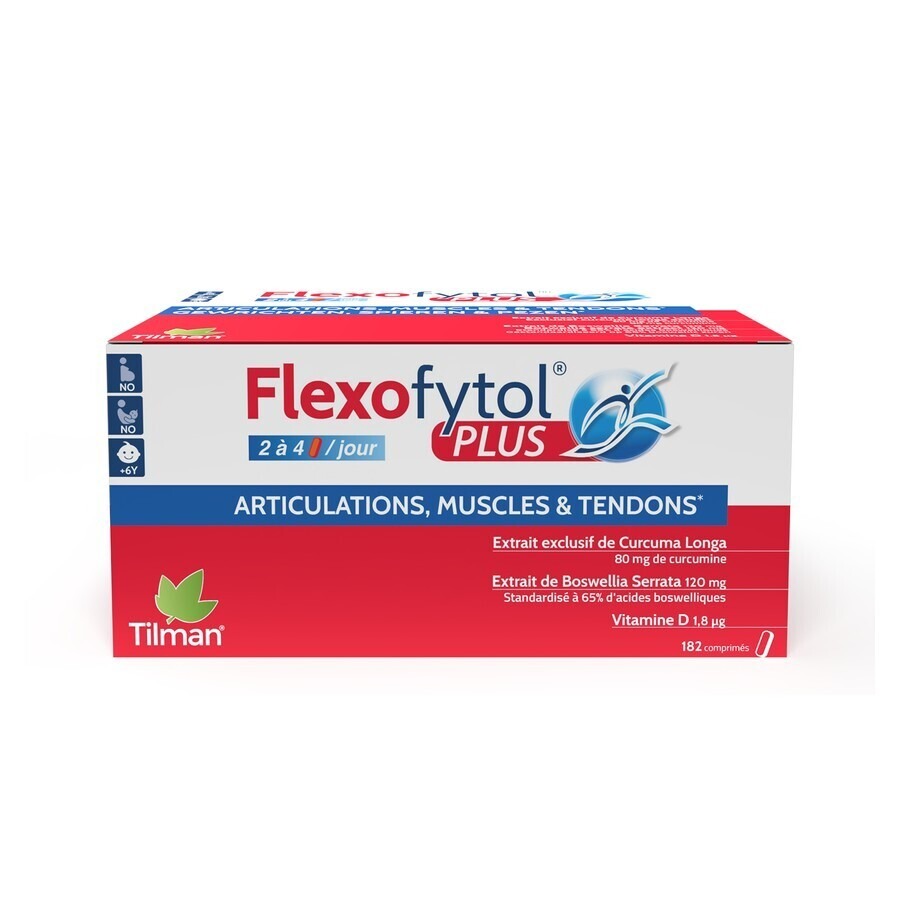 Flexofytol Plus Articulations, Muscles et Tendons 182 Comprimés