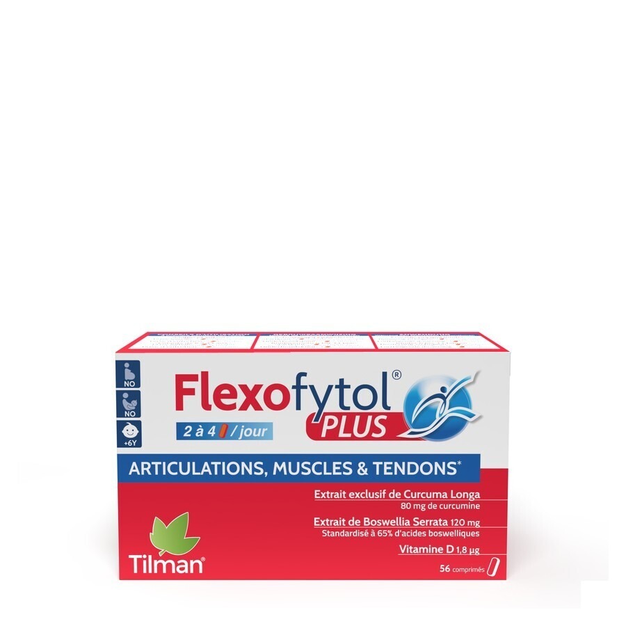Flexofytol Plus Articulations, Muscles et Tendons 56 Comprimés