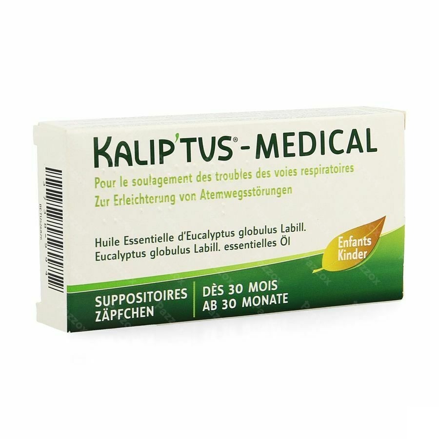 Kalip'tus Medical Suppositoire Enfant >30m 10
