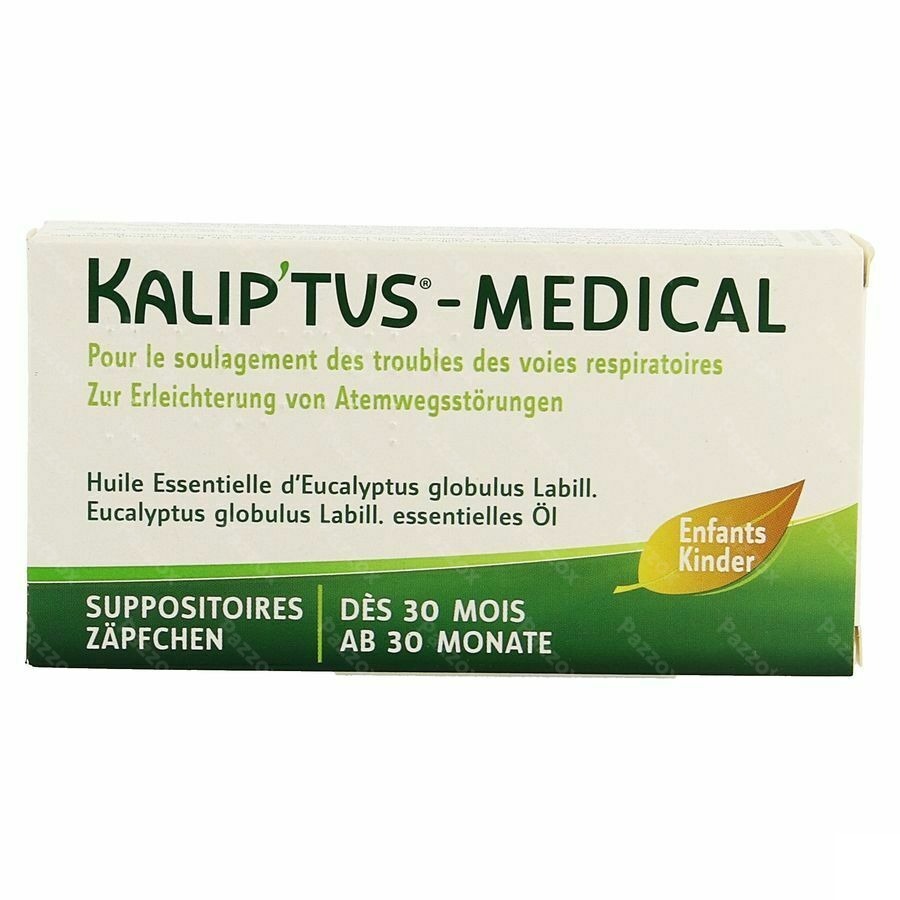 Kalip'tus Medical Suppositoire Enfant >30m 10
