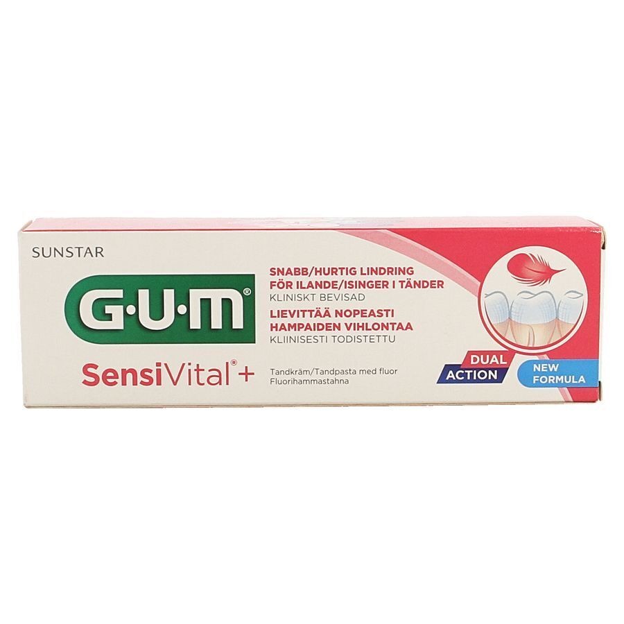 GUM® SensiVital® + Tandpasta 75ml 