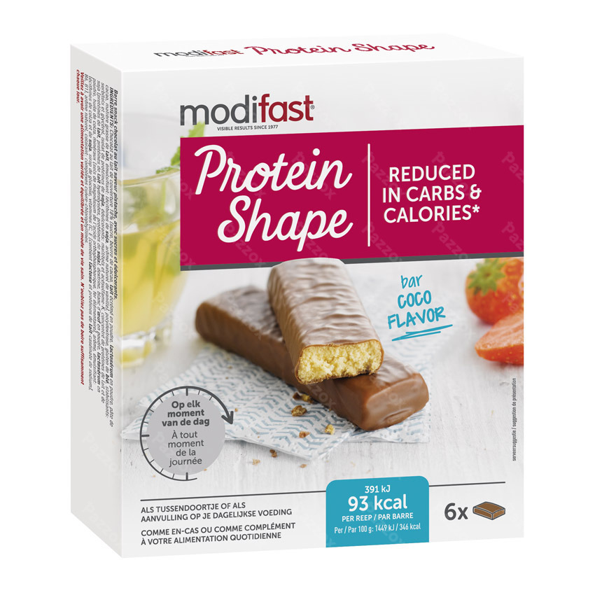 Modifast Prot.shape Bar Ch.noix C.6x27g Cfr2709632