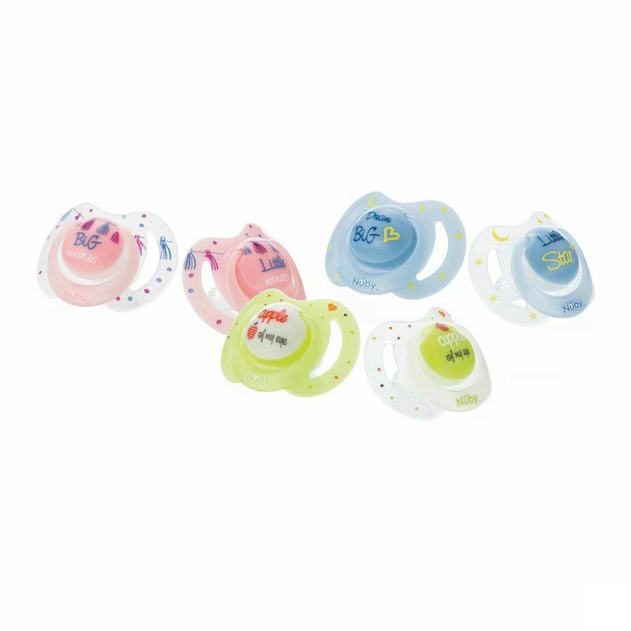 Nuby Little Moments Sucette Ovale 6-36m 2