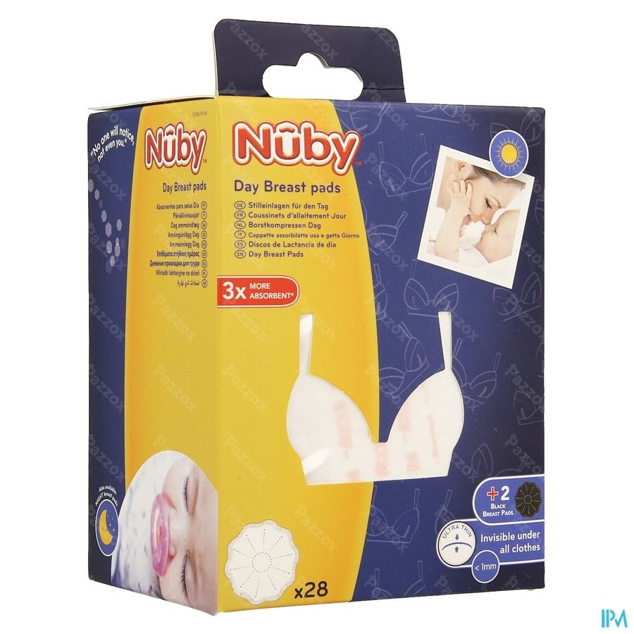 Nuby Borstkompressen Dag Wit 30