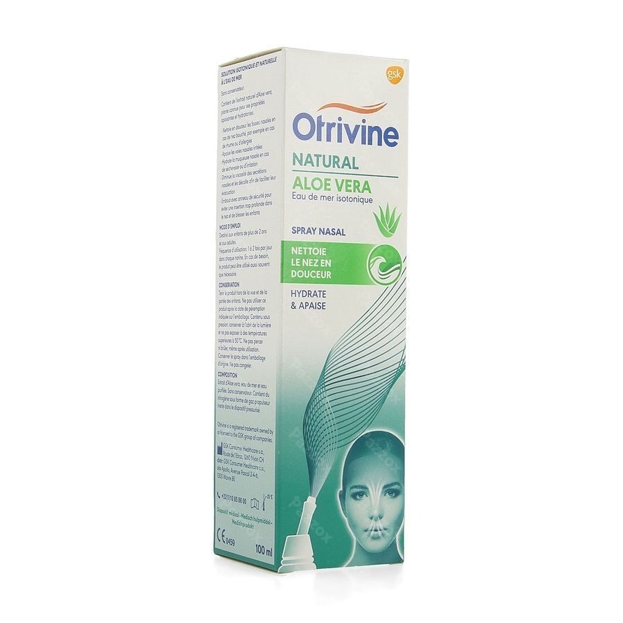 Otrivine Natural Aloe Vera Spray 100ml