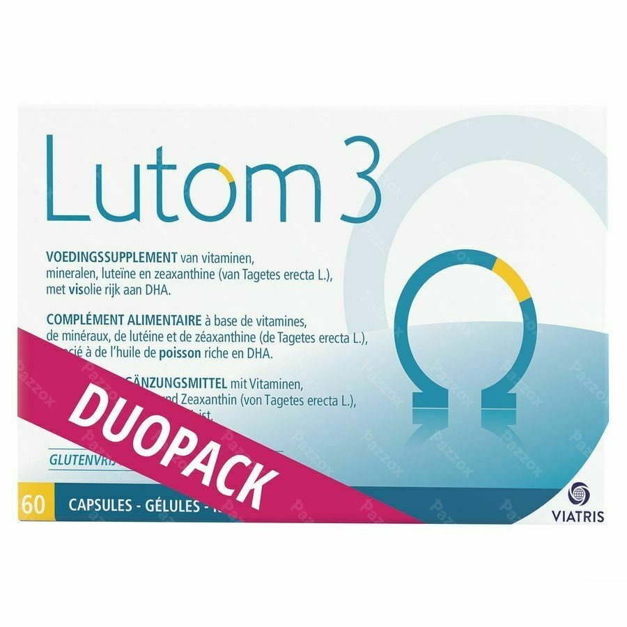 Lutom 3 2 X 60 Capsules