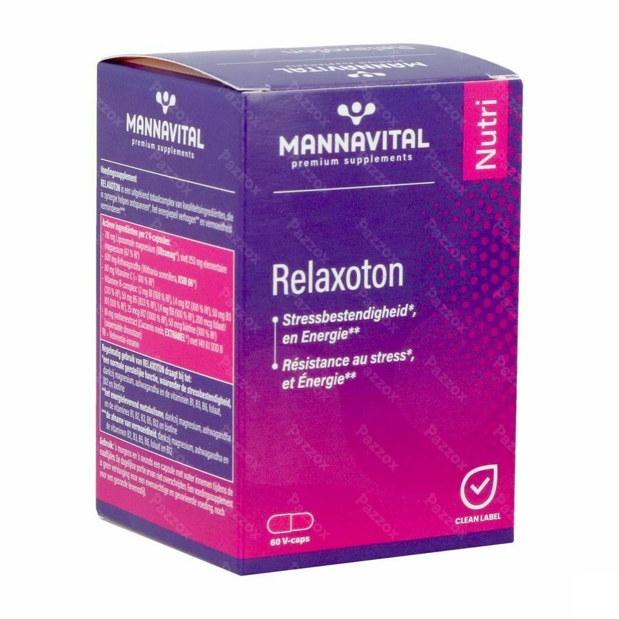 Mannavital Relaxoton 60 Tabletten