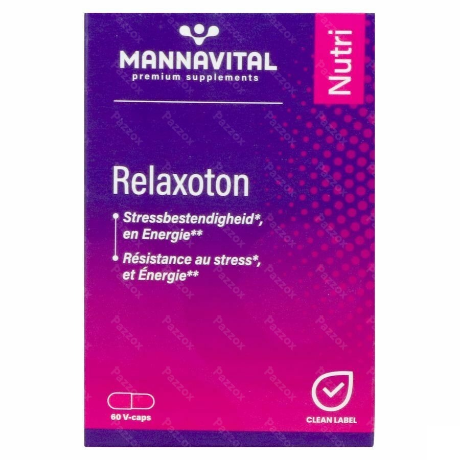 Mannavital Relaxoton 60 Tabletten