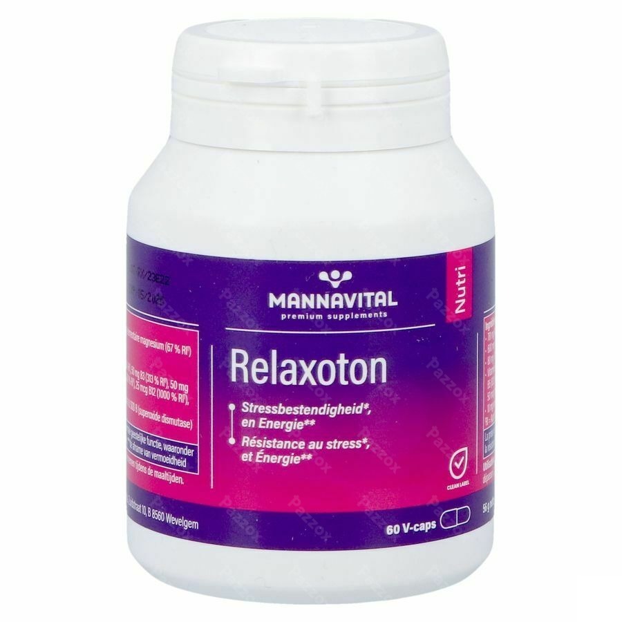 Mannavital Relaxoton 60 Tabletten