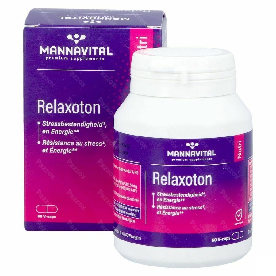 Mannavital Relaxoton 60 Tabletten