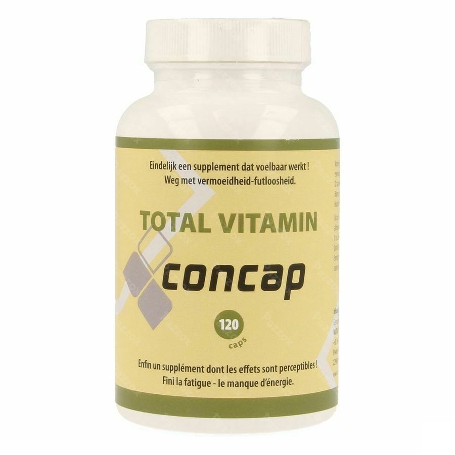 Concap Total Vitamin Caps 120