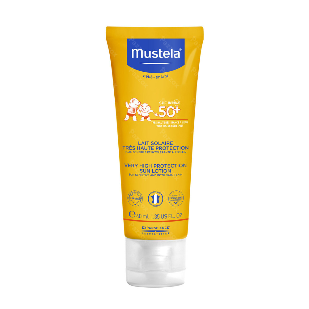 Mustela Baby Zonnemelk Zeer Hoge Bescherming Spf50+ 40ml