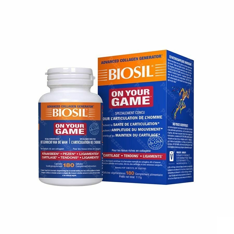 Biosil On Your Game Caps 180