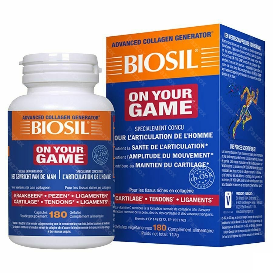 Biosil On Your Game Caps 180