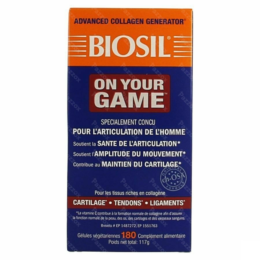 Biosil On Your Game Caps 180