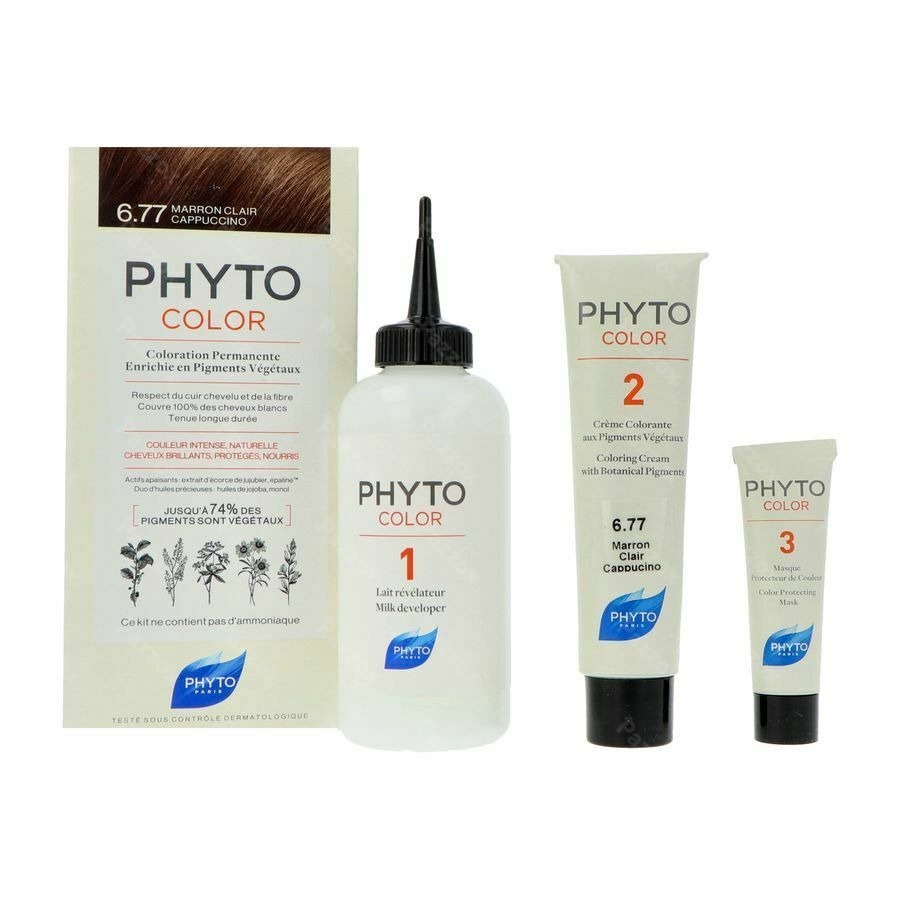Phytocolor 6.77 Marron Clair Cappuccino