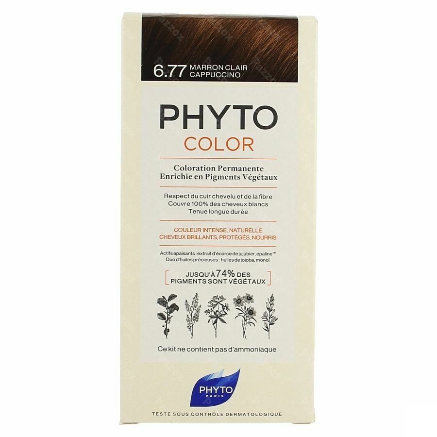 Phytocolor 6.77 Marron Clair Cappuccino