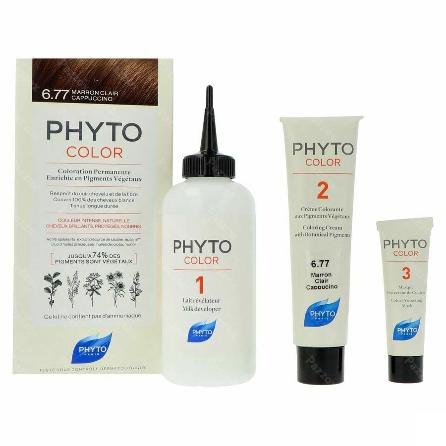 Phytocolor 6.77 Marron Clair Cappuccino