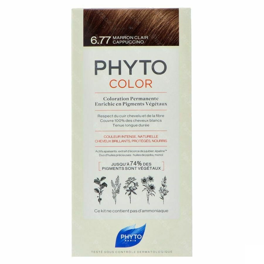 Phytocolor 6.77 Marron Clair Cappuccino