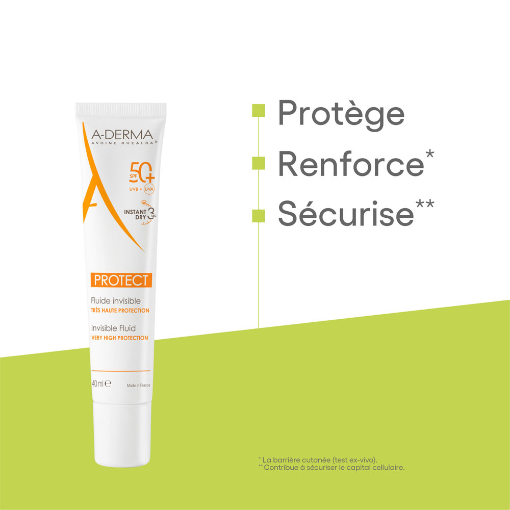 A-Derma Protect Fluide Invisible SPF50+ 40ml