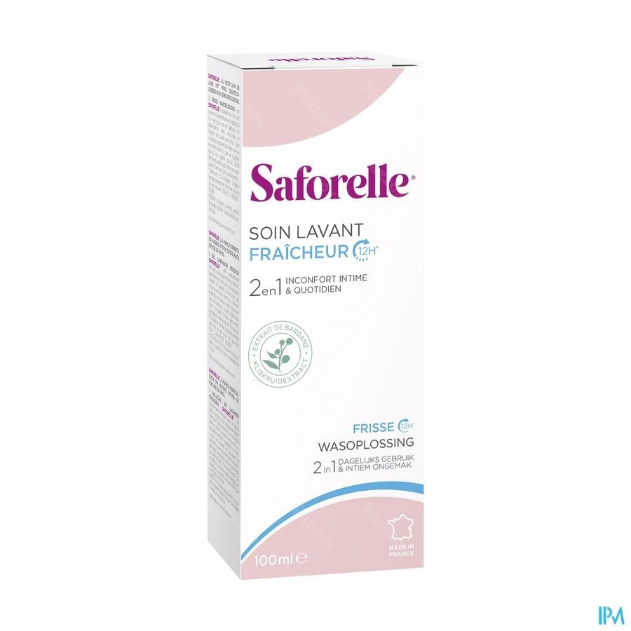 Saforelle Soin Lavant Fraicheur 100ml