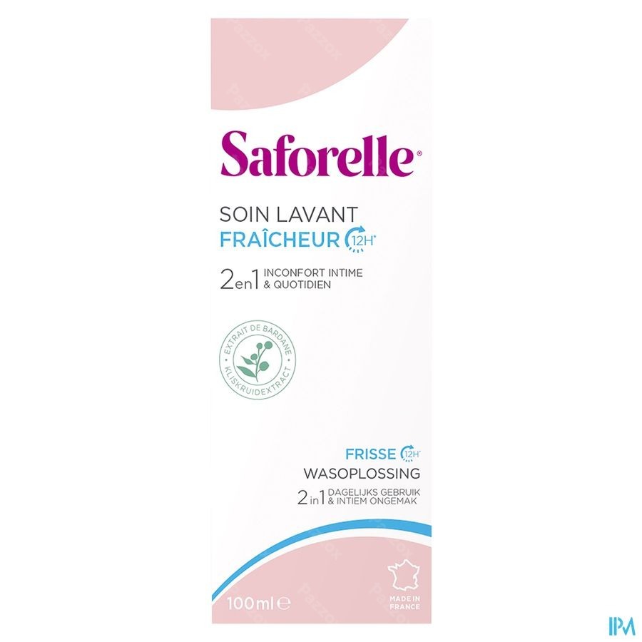Saforelle Soin Lavant Fraicheur 100ml