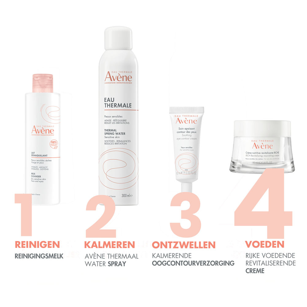 Avène Les Essentiels Rijke Revitaliserende Voedende Crème 50ml
