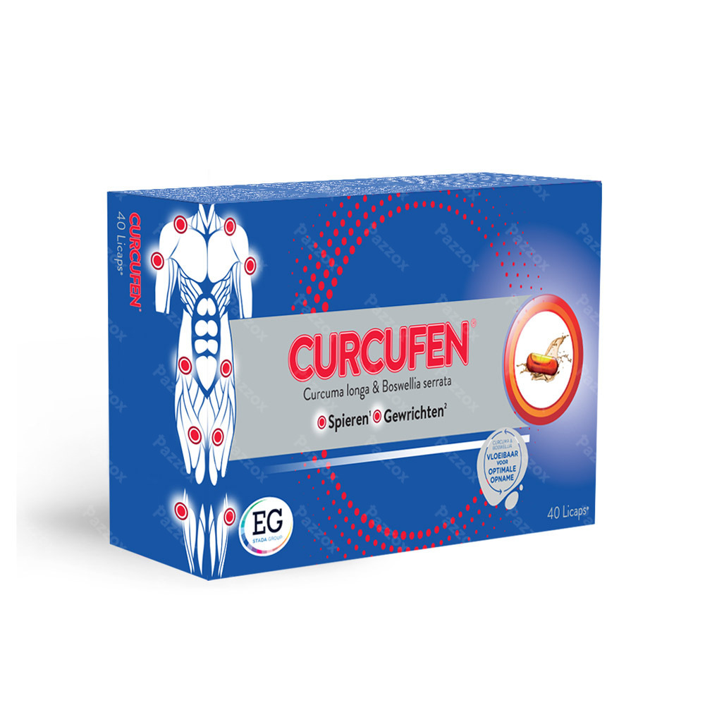 Curcufen Voedingssupplement Spieren En Gewrichten 40 Capsules