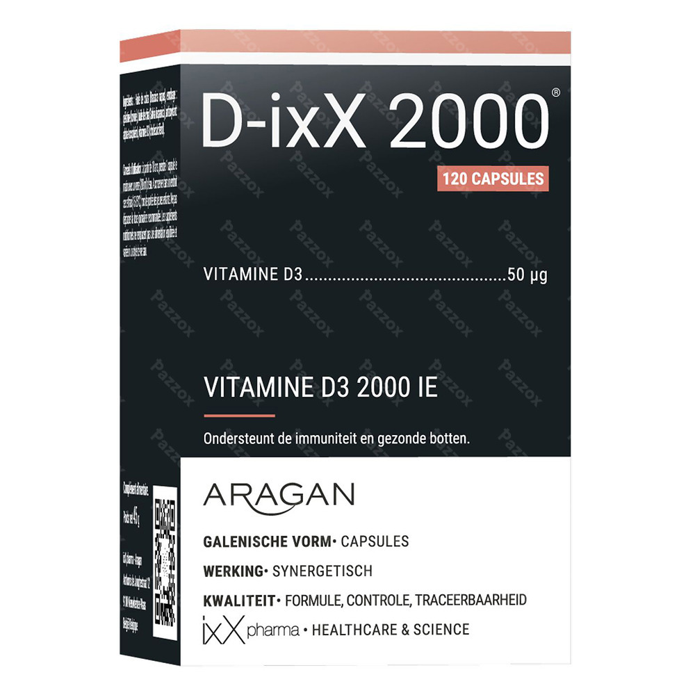 D-ixX 2000 IU 120 Capsules