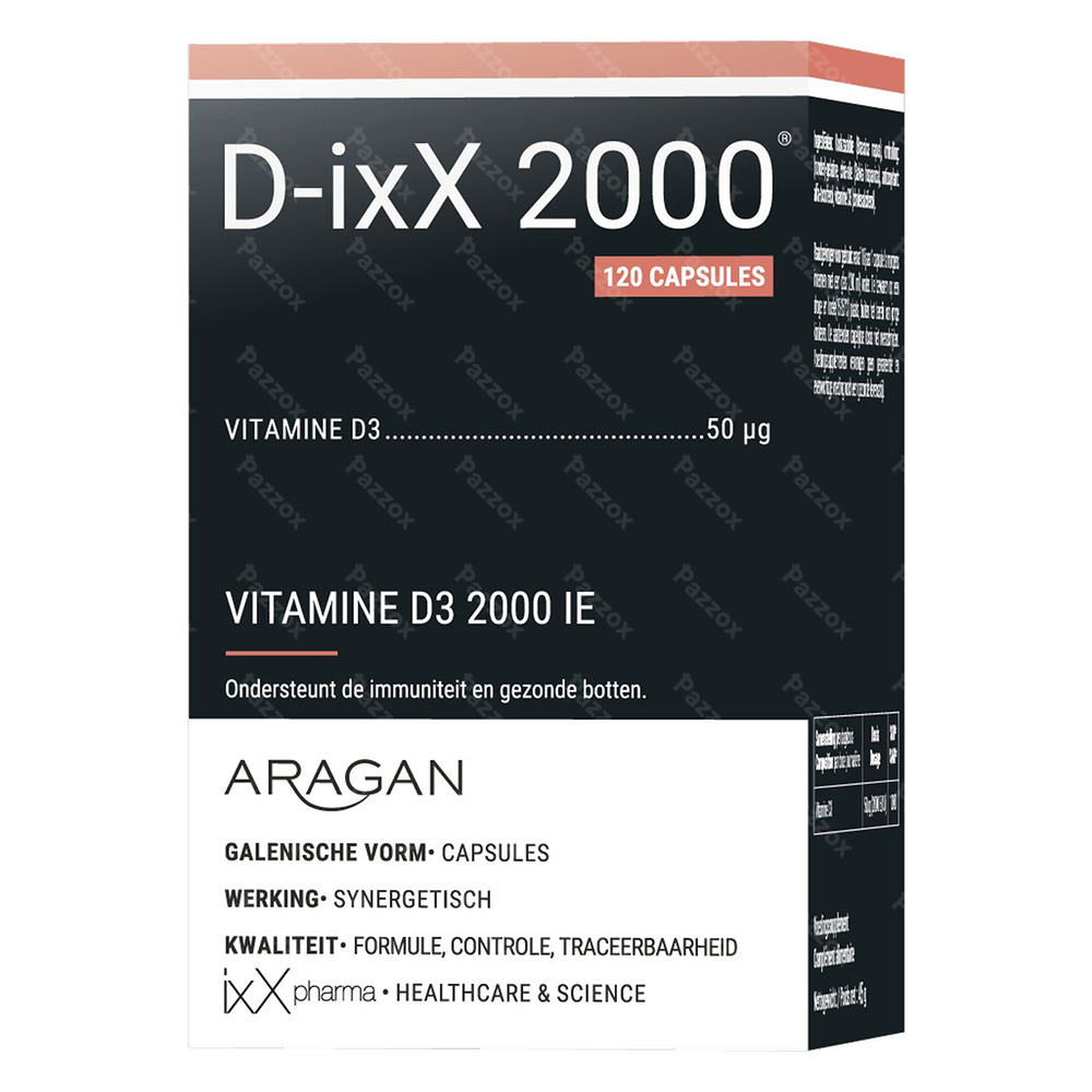 D-ixX 2000 IU 120 Capsules