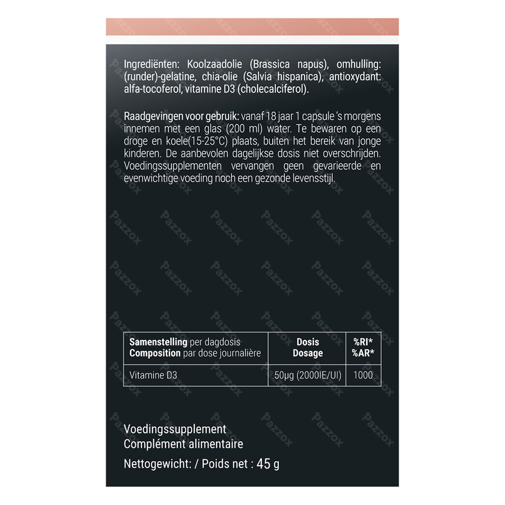 D-ixX 2000 IU 120 Capsules
