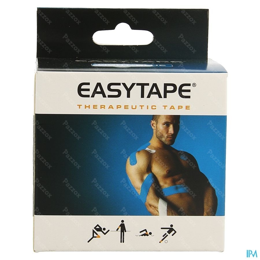 Easytape Kinesiology Tape Bleu