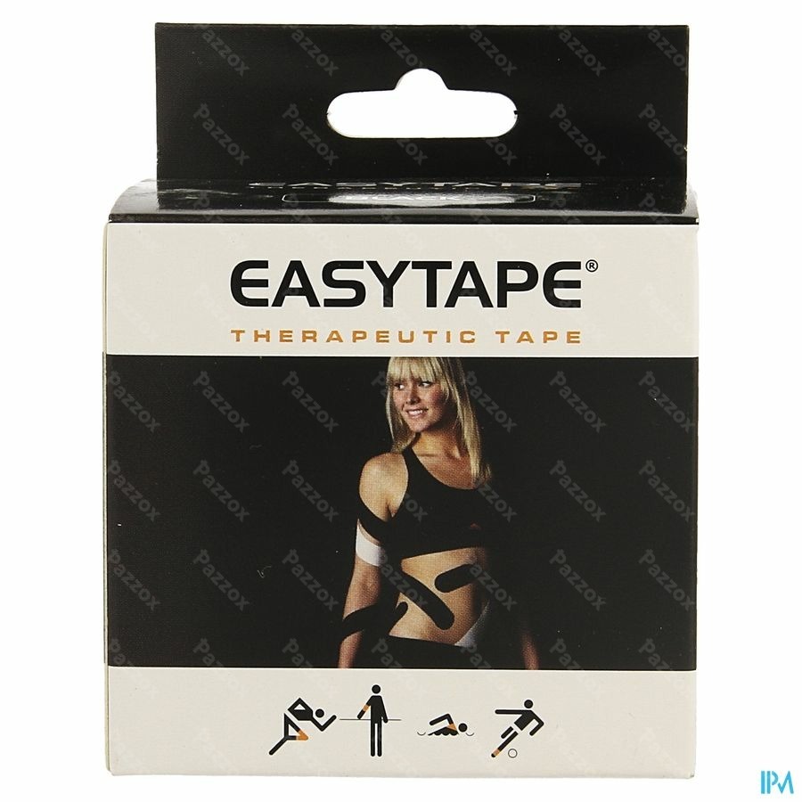 Easytape Kinesiology Tape Noir