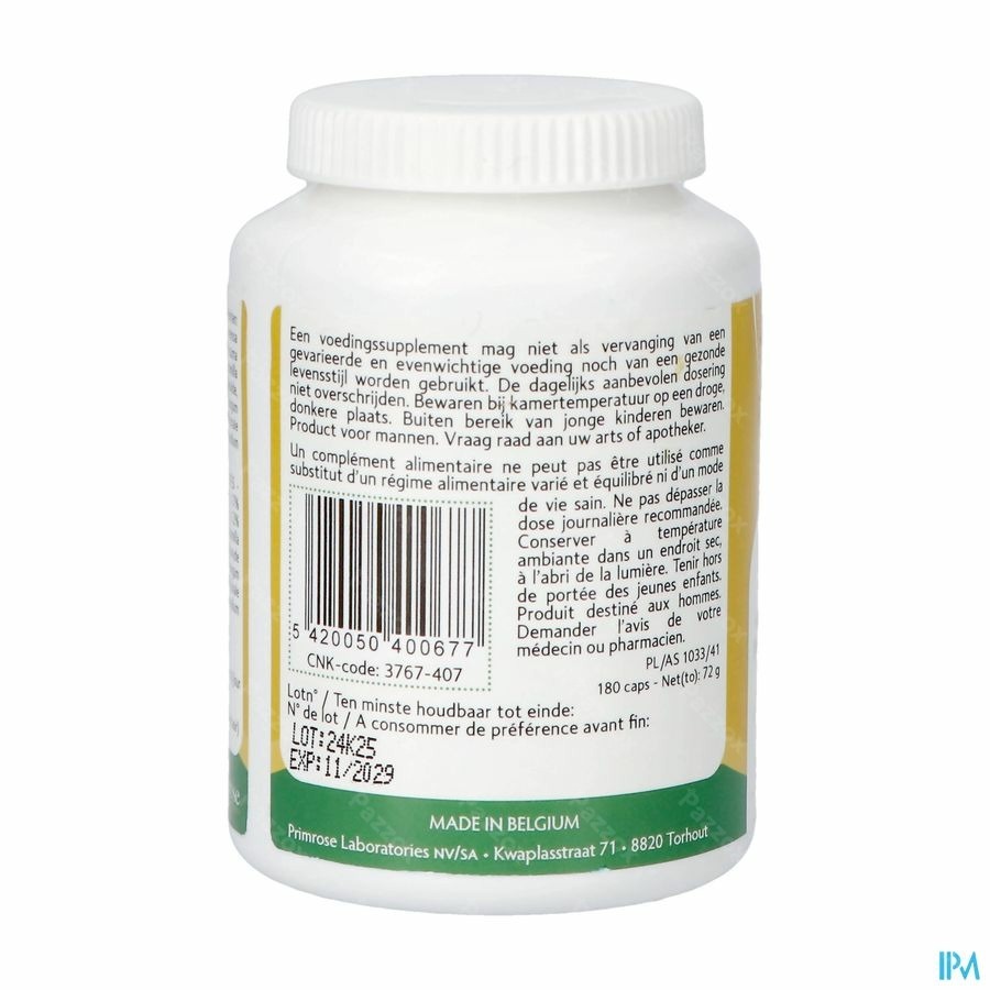 Primrose Bentis 180 Capsules 