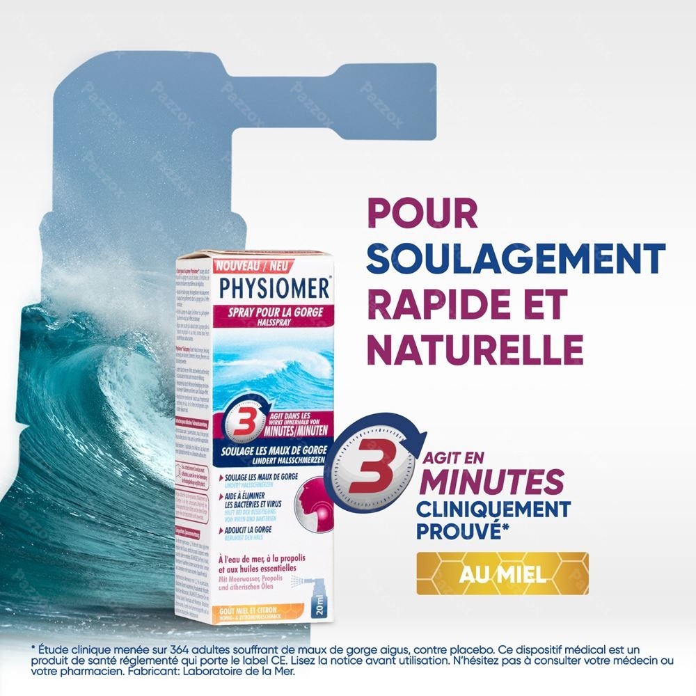 Physiomer Mal De Gorge Spray 20ml
