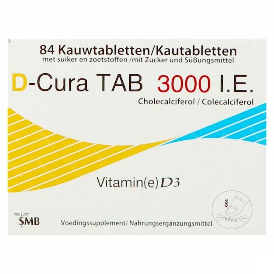 D-cura Tab 3000 Comp A Croquer 84