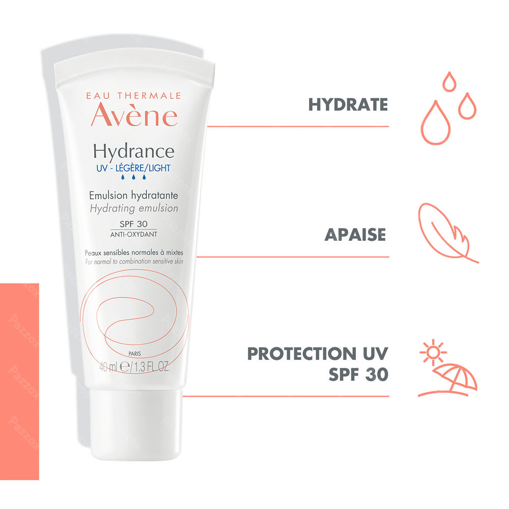 Avene Hydrance Uv Legere Emulsion Hydr.spf30 40ml
