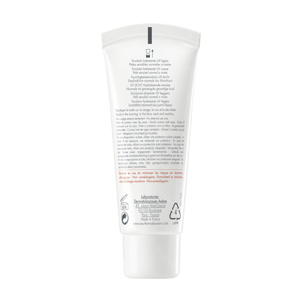 Avene Hydrance Uv Licht Hydr. Emulsie Spf 30 40ml