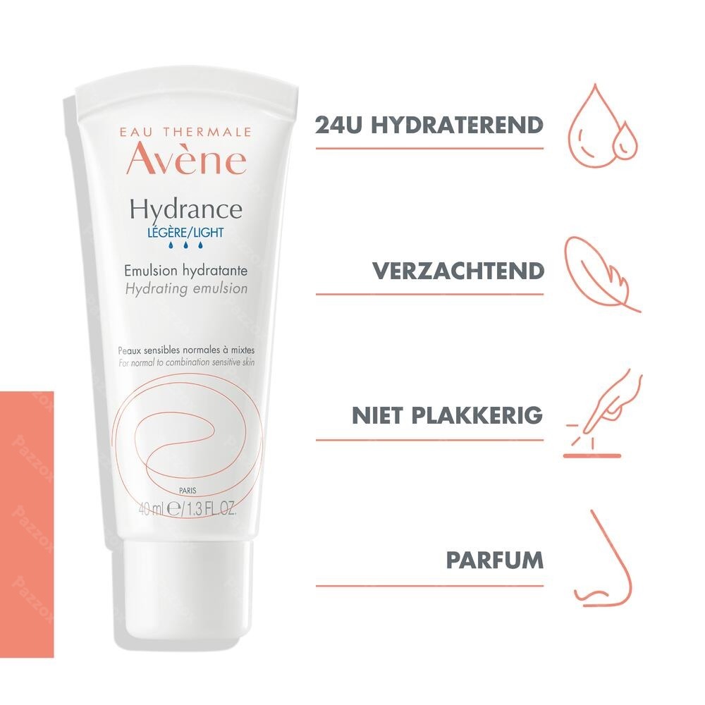Avene Hydrance Uv Rijk Hydraterende Creme 40ml