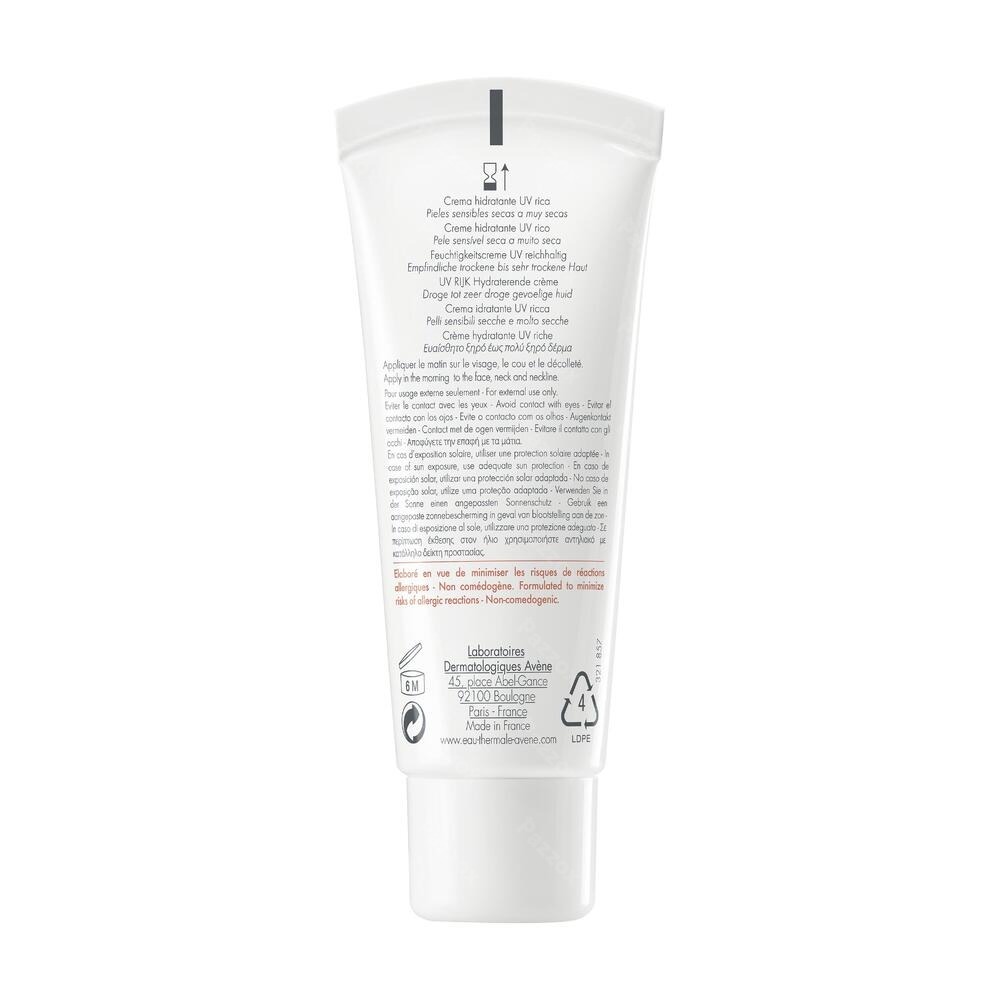 Avene Hydrance Uv Rijk Hydraterende Creme 40ml