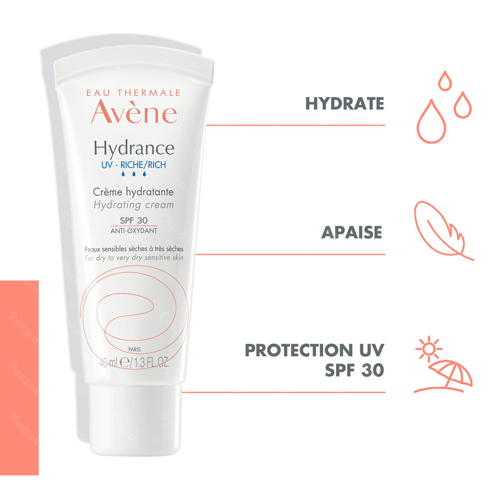 Avene Hydrance Uv Riche Creme Hydratante 40ml