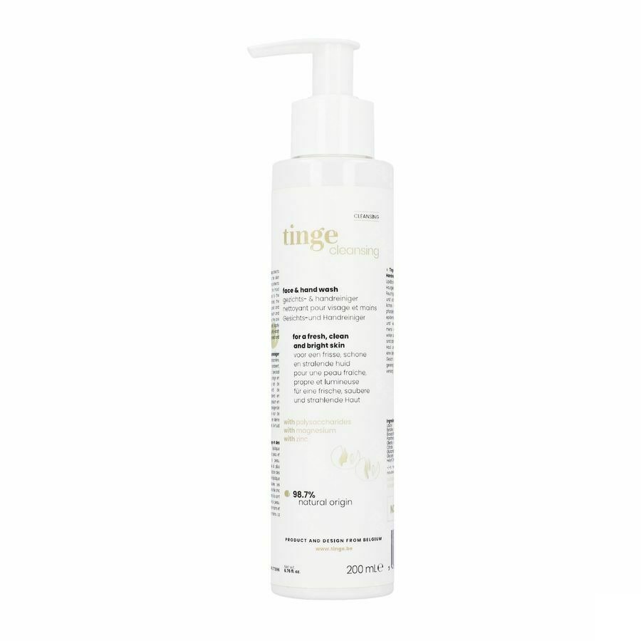 Tinge Nettoyant Visage-mains 200ml