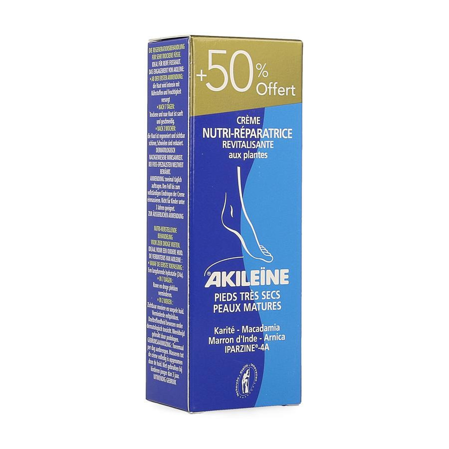Akileine Cr Repar. Pieds Tres Secs 75ml Promo -50%